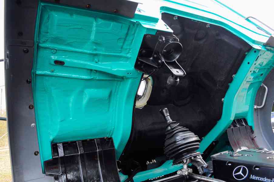 MERCEDES ATEGO 1218 HÁKOVÝ NOSIČ KONTEJNERŮ HYDRAULICKÁ RUKA - foto 81