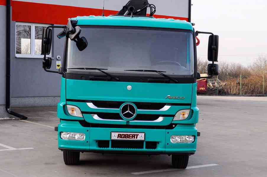 MERCEDES ATEGO 1218 HÁKOVÝ NOSIČ KONTEJNERŮ HYDRAULICKÁ RUKA - foto 2