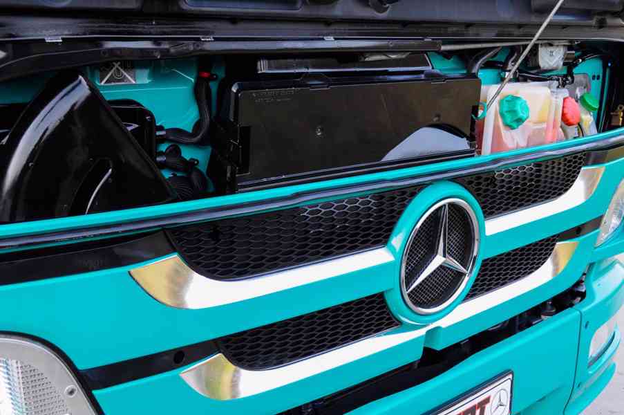 MERCEDES ATEGO 1218 HÁKOVÝ NOSIČ KONTEJNERŮ HYDRAULICKÁ RUKA - foto 69