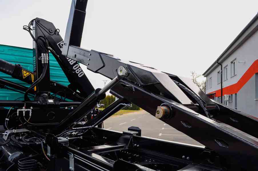 MERCEDES ATEGO 1218 HÁKOVÝ NOSIČ KONTEJNERŮ HYDRAULICKÁ RUKA - foto 85