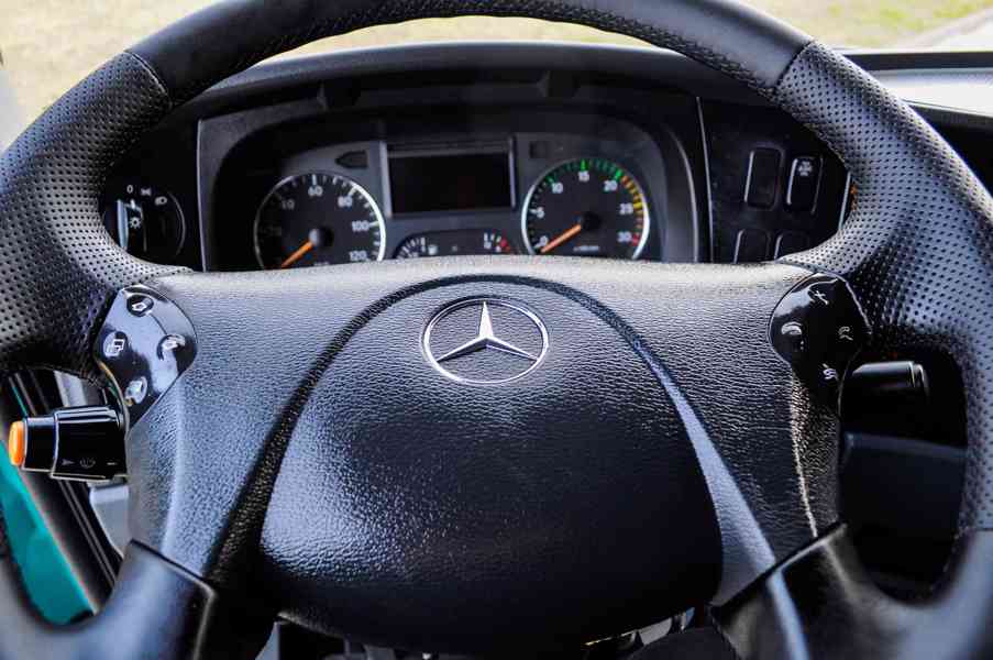 MERCEDES ATEGO 1218 HÁKOVÝ NOSIČ KONTEJNERŮ HYDRAULICKÁ RUKA - foto 63