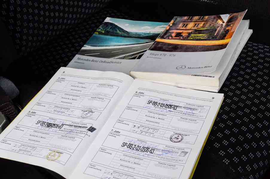 MERCEDES ATEGO 1218 HÁKOVÝ NOSIČ KONTEJNERŮ HYDRAULICKÁ RUKA - foto 109