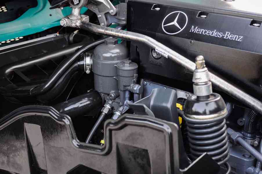 MERCEDES ATEGO 1218 HÁKOVÝ NOSIČ KONTEJNERŮ HYDRAULICKÁ RUKA - foto 82