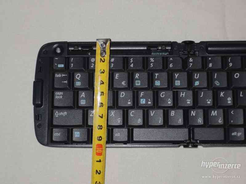 Skládací Bluetooth klávesnice HP (na Androidu funguje) - foto 3