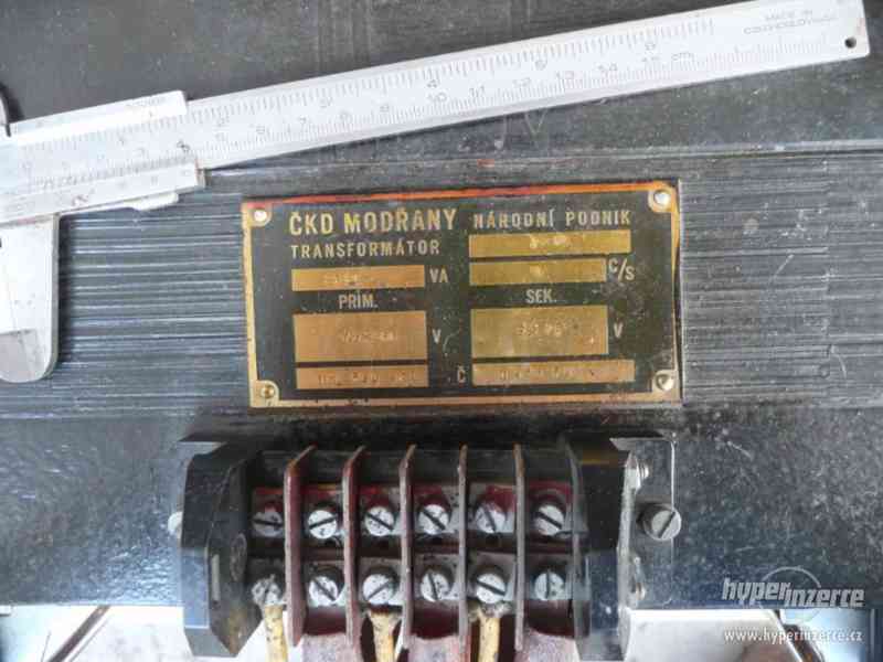 Výkonnostní třífázový transformátor 3x380V/3x25V, 3350W ČKD - foto 11