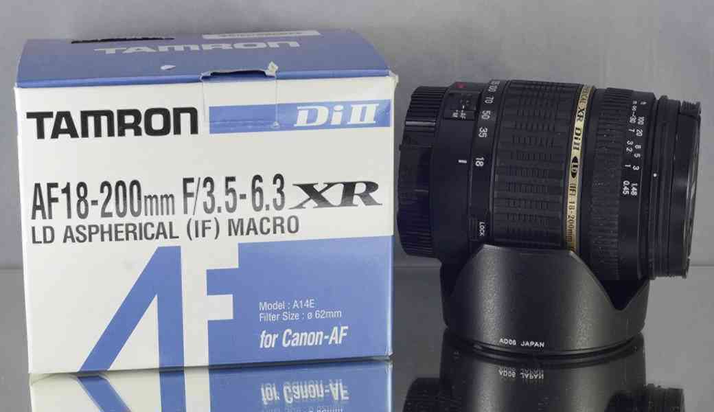 pro Canon -Tamron AF 18-200mm F/3,5-6,3 DiII XR LD - foto 3