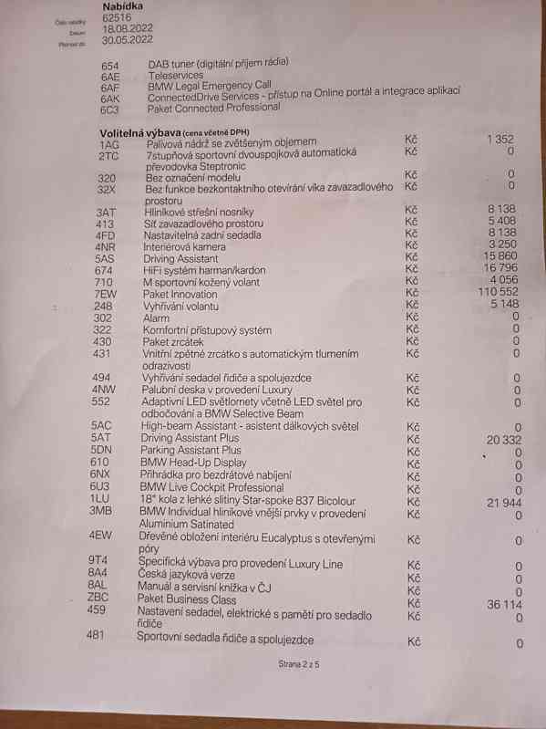 BMW 218d Active Tourer Luxury Line ČR DPH 1.majitel  - foto 26