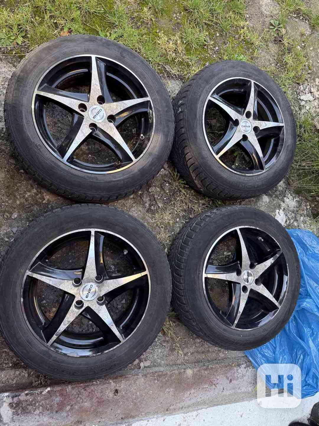 Sada zimních ALU kol 175/65 R15 84T ET38 - foto 1