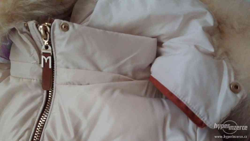 Nový péřový kabát Moncler vel.L. - foto 6