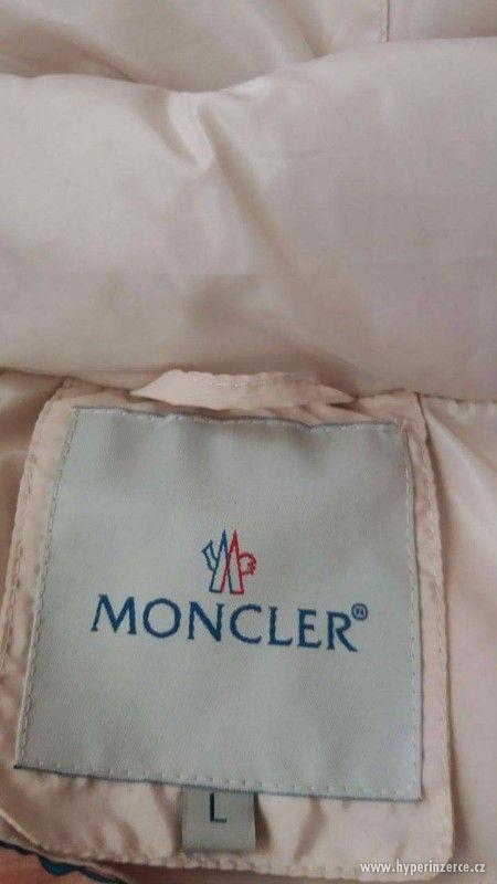 Nový péřový kabát Moncler vel.L. - foto 8