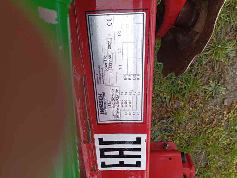 Diskový podmítač HORSCH Joker 5 RT - foto 3