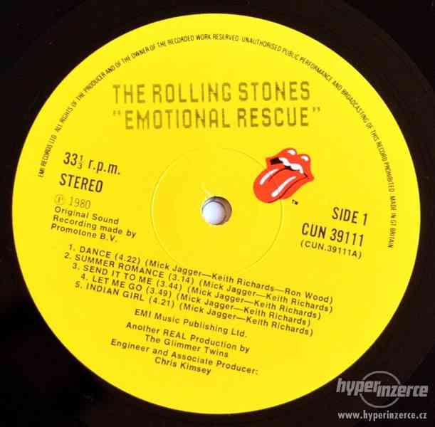 THE ROLLING STONES - EMOTIONAL RESCUE - foto 6