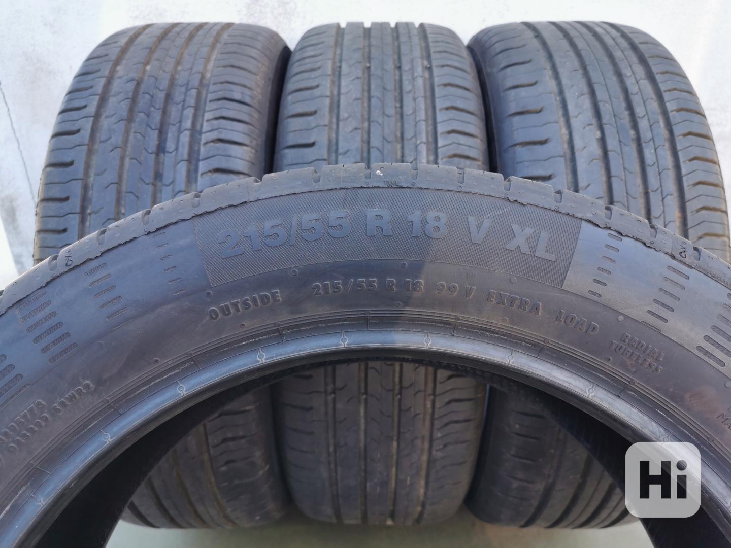 Letní Pneu 215/55R18 99V Continental EcoContact 5 NOVÉ - Bazar ...