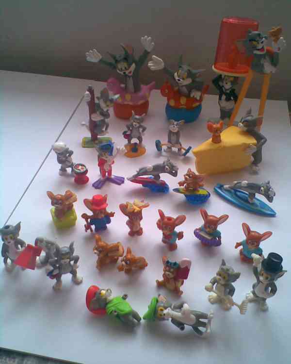 Kinder figurky Tom a Jerry - foto 2