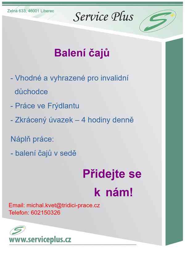 Balení čajů - foto 2