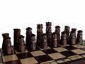 dřevěné šachy vyřezávané MUMINEK 124 mad - foto 6