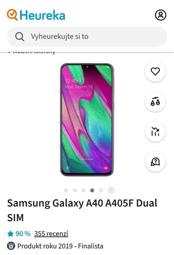 Samsung galaxy A40 dual sim - foto 3