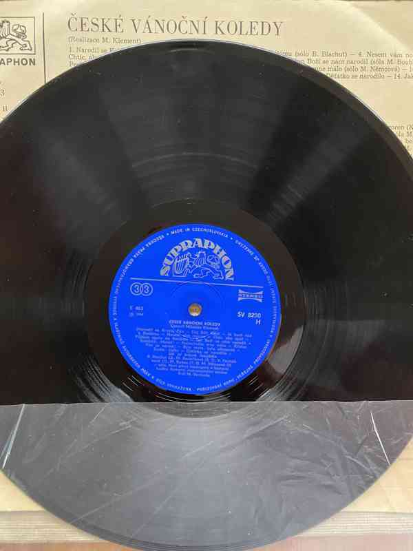  LP České vánoční koledy / Koledy evropských národů, 1967 - foto 4