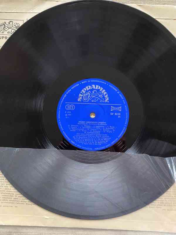  LP České vánoční koledy / Koledy evropských národů, 1967 - foto 3