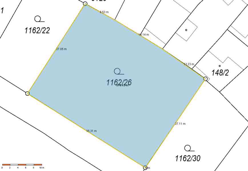 Prodej stavebního pozemku 980 m², Velké Bílovice - foto 6