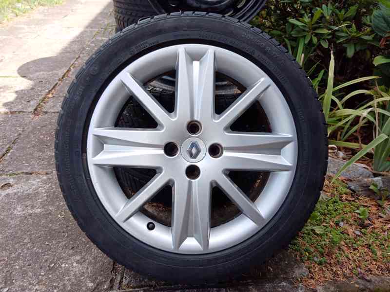Zimni alu kola 17ky 4x100 pneu 80% RENAULT NISSAN - foto 2