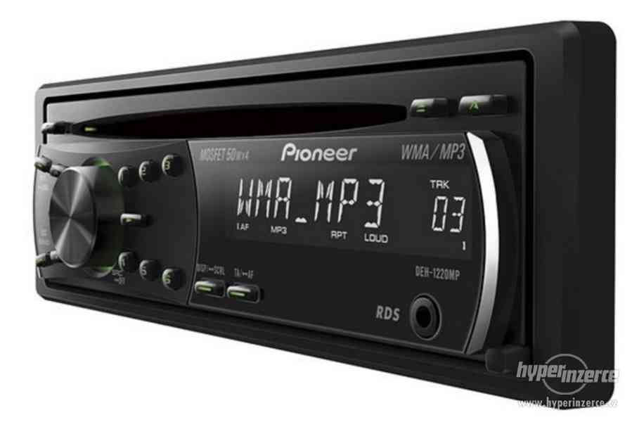 PIONEER DEH - 1220MP, MP3/cince, 4x50W MOSFET, RDS - foto 1