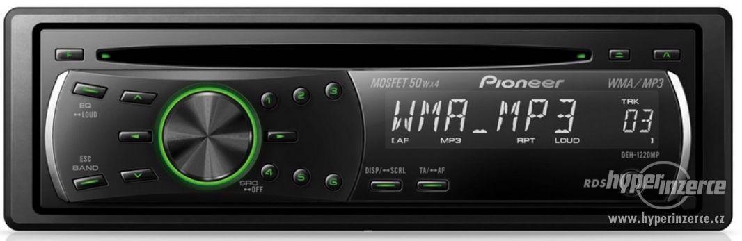 PIONEER DEH - 1220MP, MP3/cince, 4x50W MOSFET, RDS - foto 2