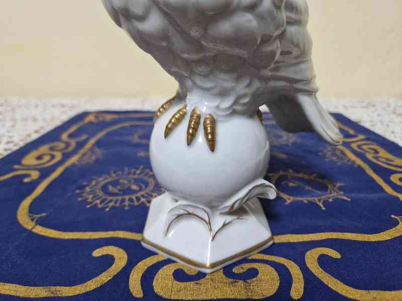 Krásná zlacená soška Papoušek Horní Slavkov - foto 7