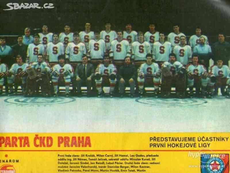 Sparta Praha - hokej - čtenářům do alba 1989 - foto 1