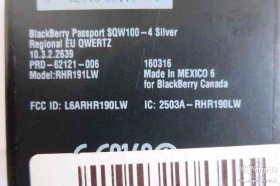 Blackberry Passport Silver Edition - Nový - foto 1
