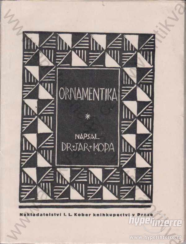 Ornamentika Jaroslav Kopa 1936 - foto 1