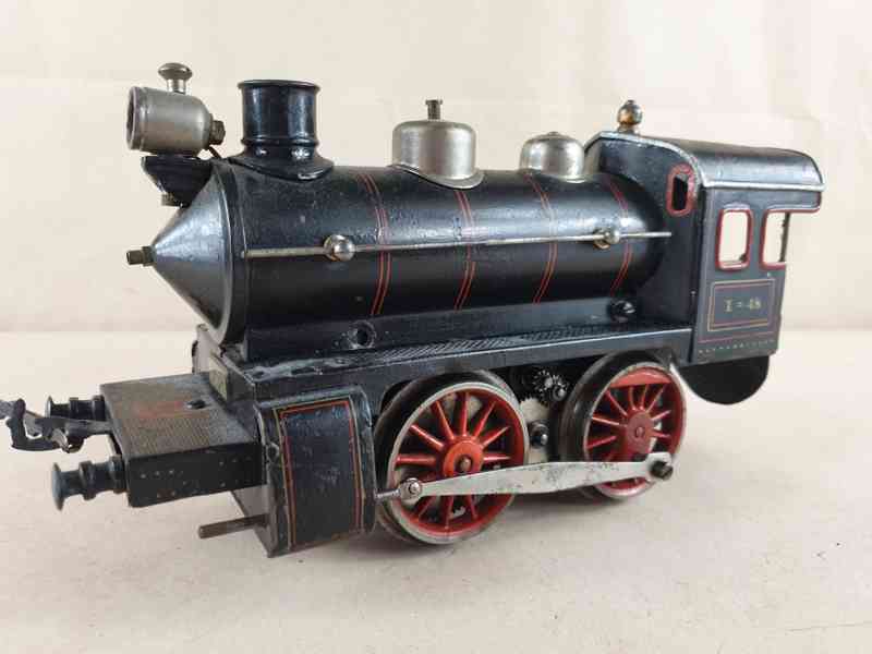 Antique Spur 1 Bing Parní lokomotiva - Lokomotiva