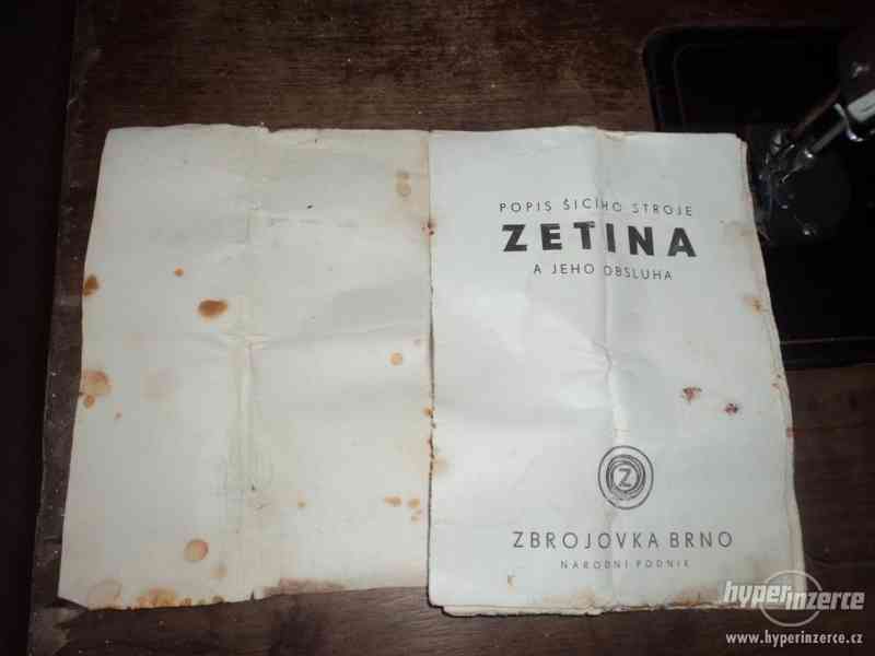 Šicí stroj ZETINA - foto 2