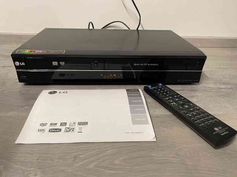 Combo rekordér LG RC389H Digitalizuje (kopíruje) z VHS kaze