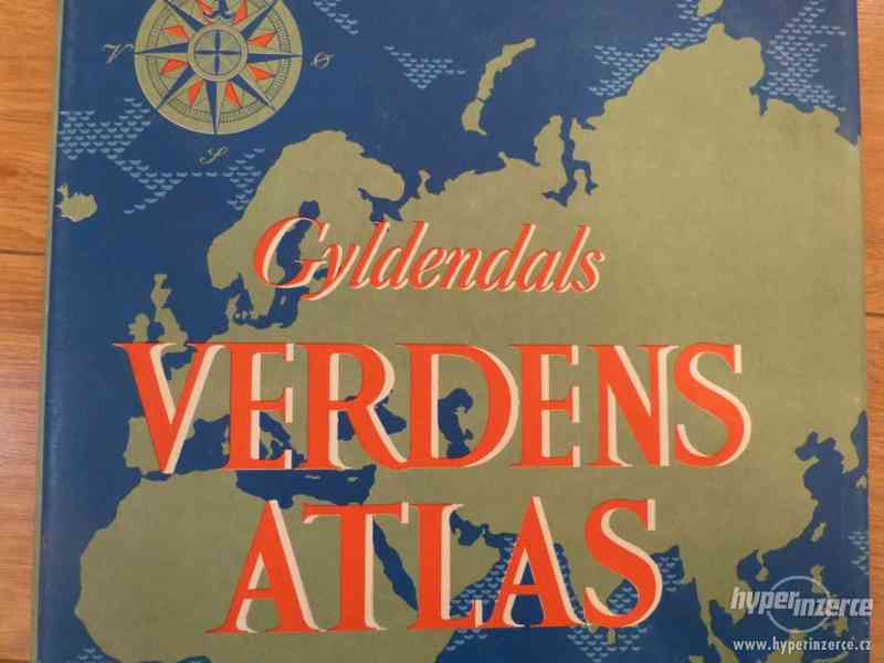 Atlas světa Gyldendals Verden Atlas 1951 - foto 11