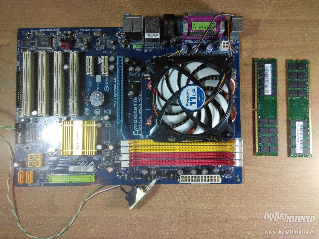 Gigabyte ga m52l s3p обзор