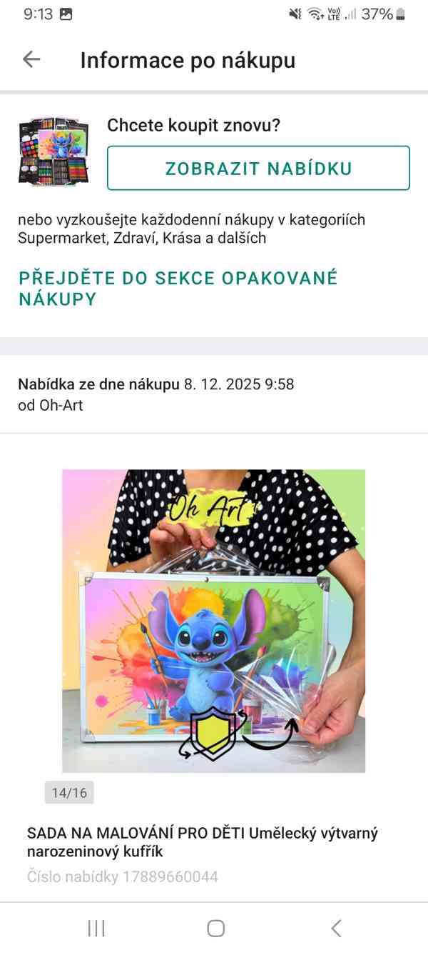 Kufr Stitch - velká kreativní sada - foto 3