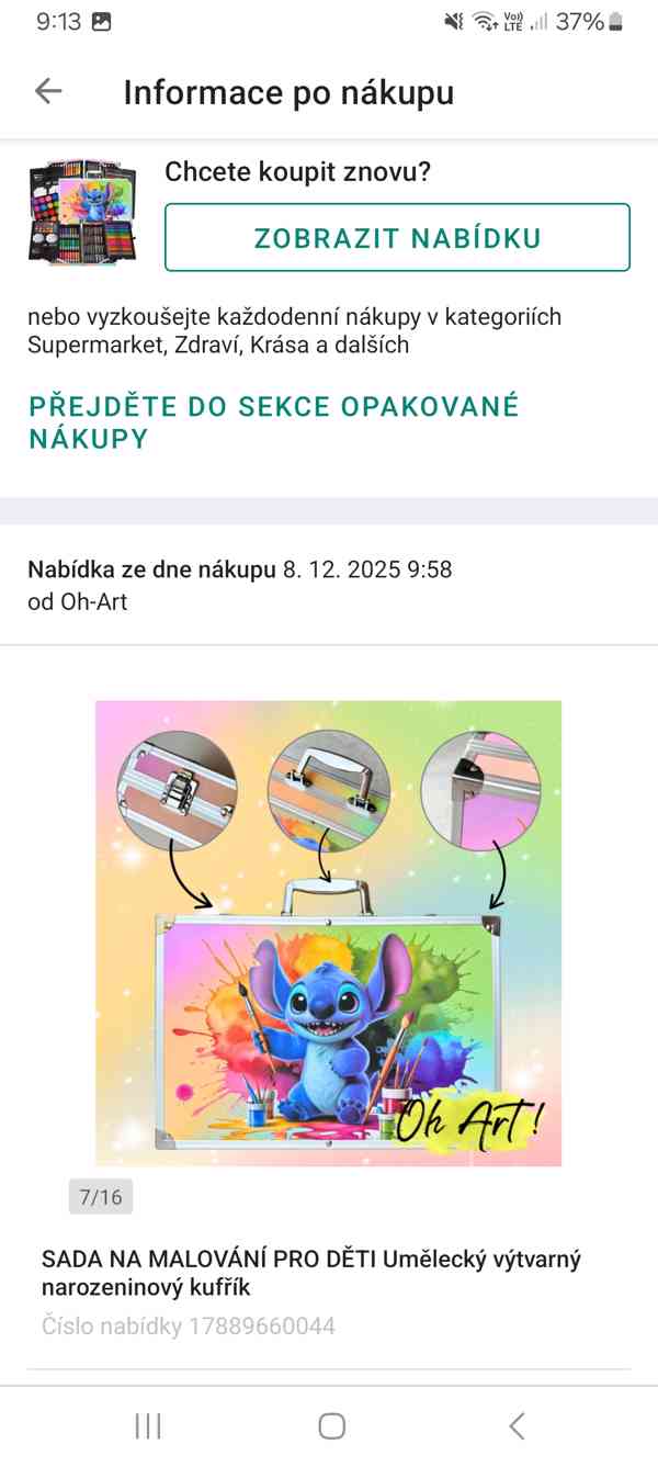 Kufr Stitch - velká kreativní sada - foto 2