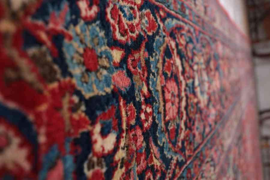 Ručně vázaný perský koberec Mashad 393 X 277 cm - foto 5