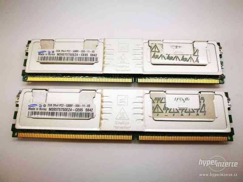 52GB Server Memory Samsung DDR2 26x2GB 2Rx4 PC2 - 5300F - 55 - foto 2
