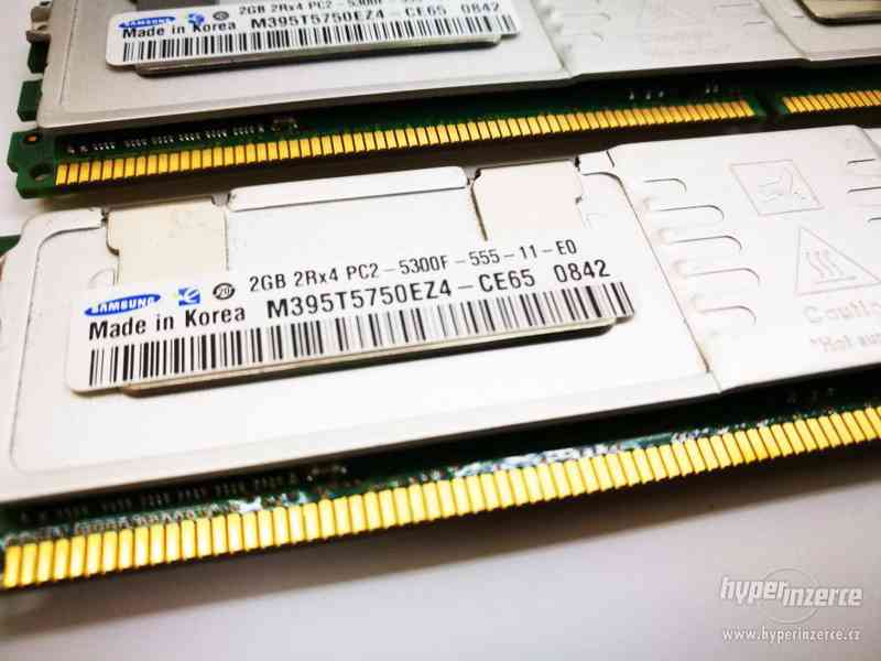 52GB Server Memory Samsung DDR2 26x2GB 2Rx4 PC2 - 5300F - 55 - foto 3