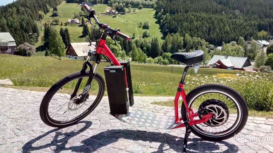 Elektro koloběžka Pepe Bike 1kW, 20,3Ah, dojezd až 100km - foto 1