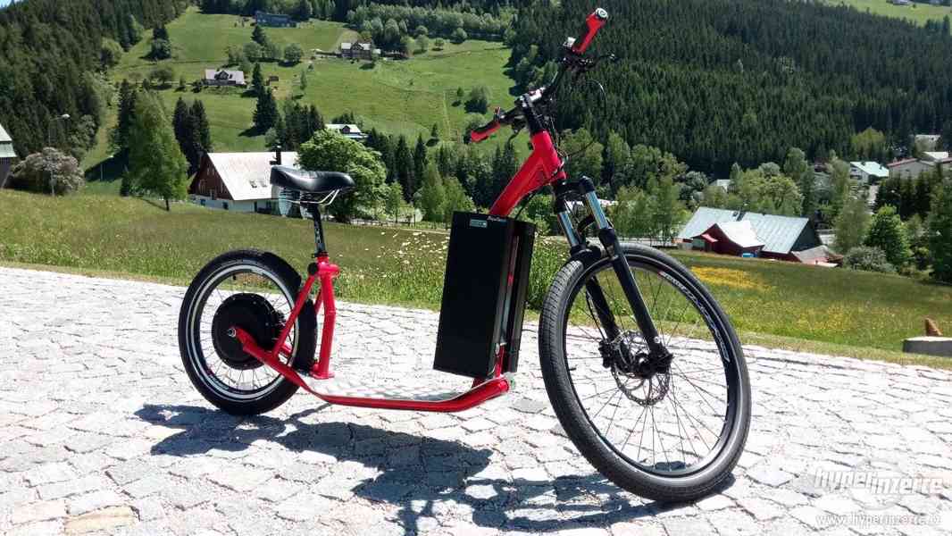 Elektro koloběžka Pepe Bike 1kW, 20,3Ah, dojezd až 100km - foto 2