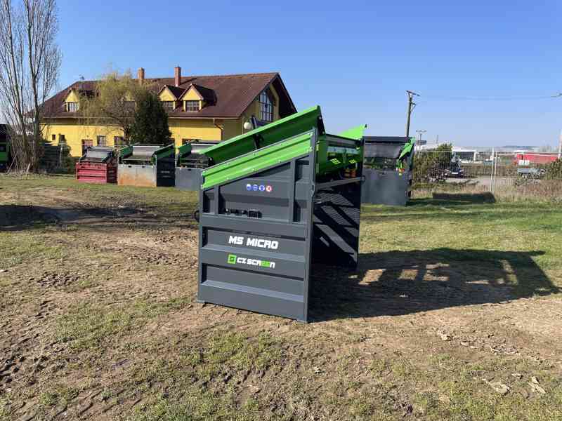Vibrační třídič, katrovačka, třídička  na třídění zeminy - foto 10