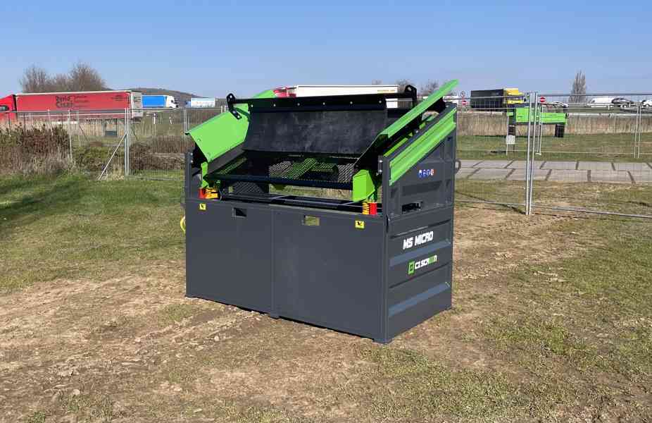 Vibrační třídič, katrovačka, třídička  na třídění zeminy - foto 8