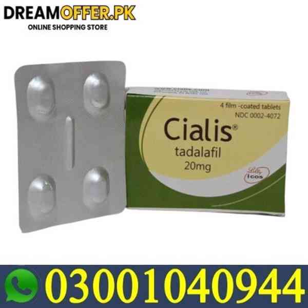 Cialis 20 mg 4 Tablets in Lahore % 03001040944