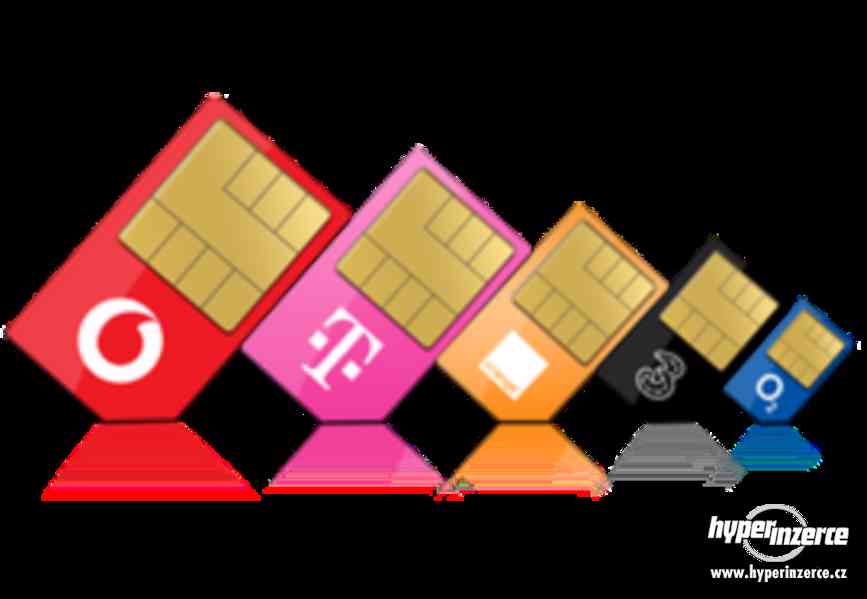 SIM karta - VIP a zlaté telefonní číslo - foto 1