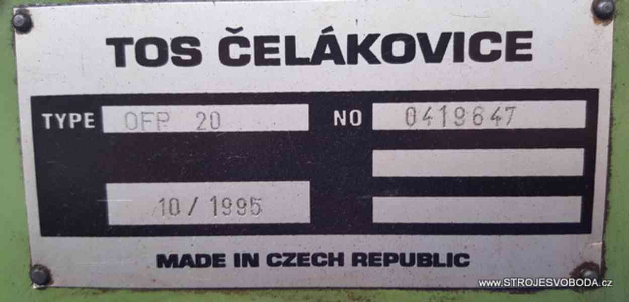 Frézka odvalovací na ozubení OFP 20 (9371.) - foto 10