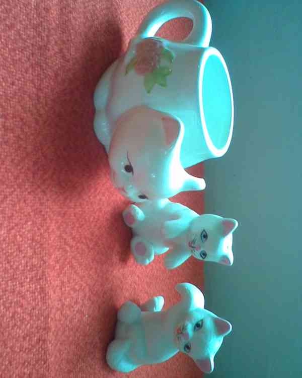 Sbírka porcelánových koček - foto 7
