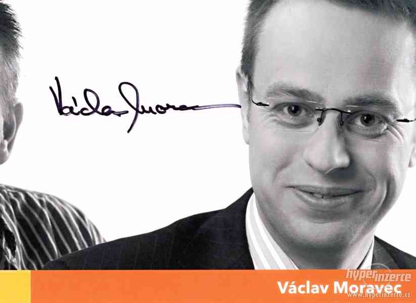 Autogram Václava Moravce